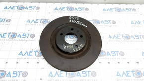 Rear right brake disc Audi Q5 8R 09-17 330/22mm