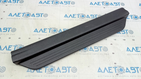 Door sill trim front right Hyundai Sonata 11-15 black, scratch, broken fasteners