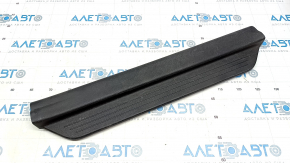 Door sill trim front right Hyundai Sonata 11-15 black, worn, broken fastening