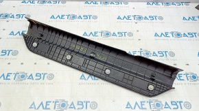Door sill trim front right Hyundai Sonata 11-15 black, worn, broken fastening