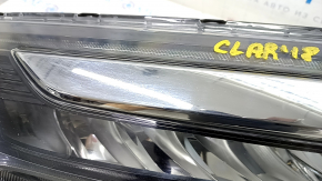 Headlight front right complete Honda Clarity 18-19 usa LED, sand