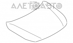Hood bare Subaru Outback 15-19 aluminum