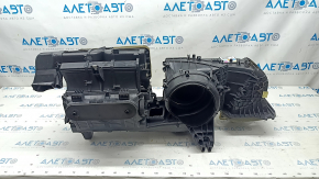 The bare heater housing of a Ford Mustang mk6 15-23