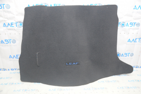 Nissan Leaf 18 Trunk Carpet - Black Cloth Without Subwoofer