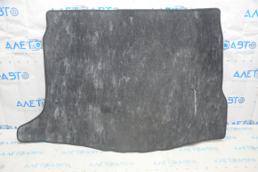 Nissan Leaf 18 Trunk Carpet - Black Cloth Without Subwoofer