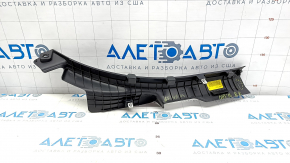 Door sill trim rear right Kia Optima 16- black, broken fastening