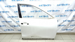 Bare front right door Nissan Rogue 14-20 white QAK, dented