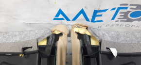 Rear row of seats 2nd row BMW X3 F25 11-17 beige leather, needs cleaning, torn