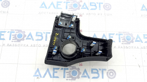 Front panel trim center Start Stop button Honda Clarity 18-21 usa, leather black