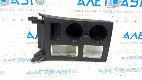 Center console trim cup holders Subaru Legacy 15-19 black, broken fastener