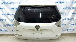 Bare tailgate with glass Nissan Rogue 17-20 white QAK, soot
