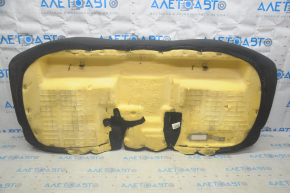 Rear row of seats 2nd row Nissan Leaf 18-22 black cloth, torn, broken folding lever