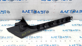 Door sill trim front left VW Tiguan 09-17 black, worn
