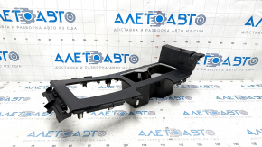 Center console trim with cup holder Honda Accord 13-17 scratches, bumps