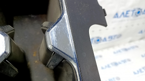 Center console trim with cup holder Honda Accord 13-17 scratches, bumps
