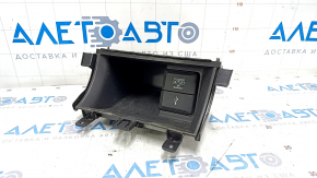 Honda Accord 13-17 Center Console Pocket Type 2 Black