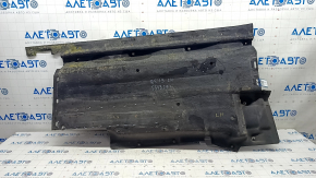 Left underbody protection Audi Q5 8R 09-17 tears, worn
