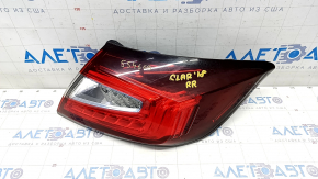 Outer fender light right Honda Clarity 18-19 usa, worn, cracked