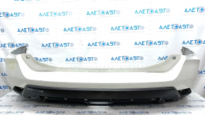 Bare rear bumper Nissan Rogue 17 - white, scratches