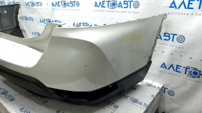 Bare rear bumper Nissan Rogue 17 - white, scratches