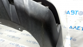 Bare rear bumper Nissan Rogue 17 - white, scratches