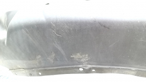 Bare front bumper Nissan Rogue 17 - white, dents, scratches