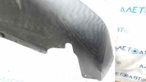 Bare front bumper Nissan Rogue 17 - white, dents, scratches