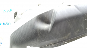 Bare front bumper Nissan Rogue 17 - white, dents, scratches