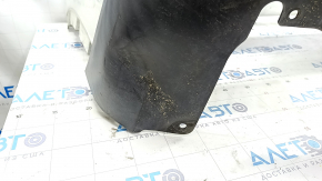 Bare front bumper Nissan Rogue 17 - white, dents, scratches