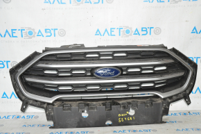 Radiator grill grill Ford Ecosport 18-22 complete with emblem, silver