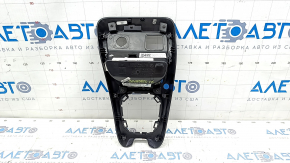 Center Console Trim Jeep Compass 17-21 FWD, Black