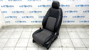 Driver's seat Honda Clarity 18-21 usa with airbag, mechanical, heated, combined cloth, for dry cleaning, poke