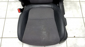 Driver's seat Honda Clarity 18-21 usa with airbag, mechanical, heated, combined cloth, for dry cleaning, poke