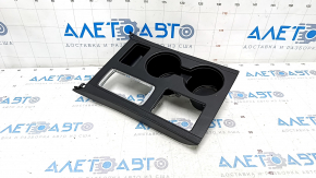 Center console trim cup holders Subaru Legacy 15-19 black, broken fastener