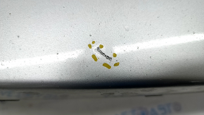 Bumper front bare center Honda Clarity 18-21 usa, silver NH-704M, scratch, broken fasteners, dents