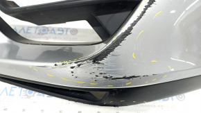 Front bumper bare left side Honda Clarity 18-21 usa, silver, scratches