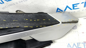 Front bumper bare left side Honda Clarity 18-21 usa, silver, scratches