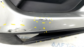 Front bumper bare right side Honda Clarity 18-21 usa, silver, broken fasteners, scratches