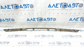 Lower rear bumper molding Nissan Rogue 17 - chrome, broken mount