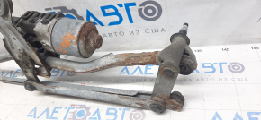 Windscreen wiper trapezoid with motor VW Passat b7 12-15 USA rusty
