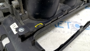Center console trim with cup holders Mazda 6 13-15 abrasions, broken mount