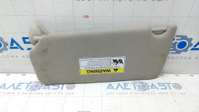 Right visor Honda Clarity 18-21 usa without hook, with backlight, gray, for cleaning