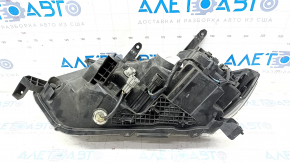 Headlight front right Nissan Rogue 17- bare halogen, sand