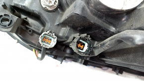 Headlight front right Nissan Rogue 17- bare halogen, sand