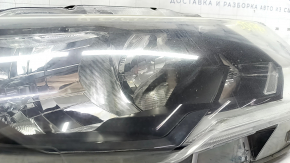 Headlight front right Nissan Rogue 17- bare halogen, sand