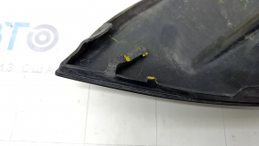 Rear bumper grille right Honda Clarity 18-21 usa structure, fastening fractures