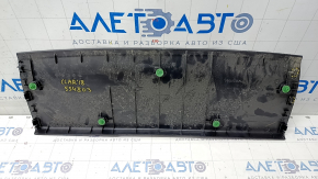 Trunk lid trim upper Honda Clarity 18-21 usa black, scratches
