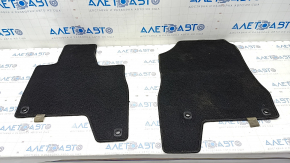 Set of floor mats for Honda Clarity 18-21 usa cloth black, for cleaning