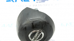 Airbag in the steering wheel driver Nissan Rogue 17 - black, melted