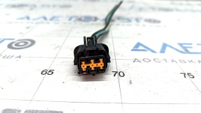 Headlight chip front Nissan Rogue 17- halogen, black